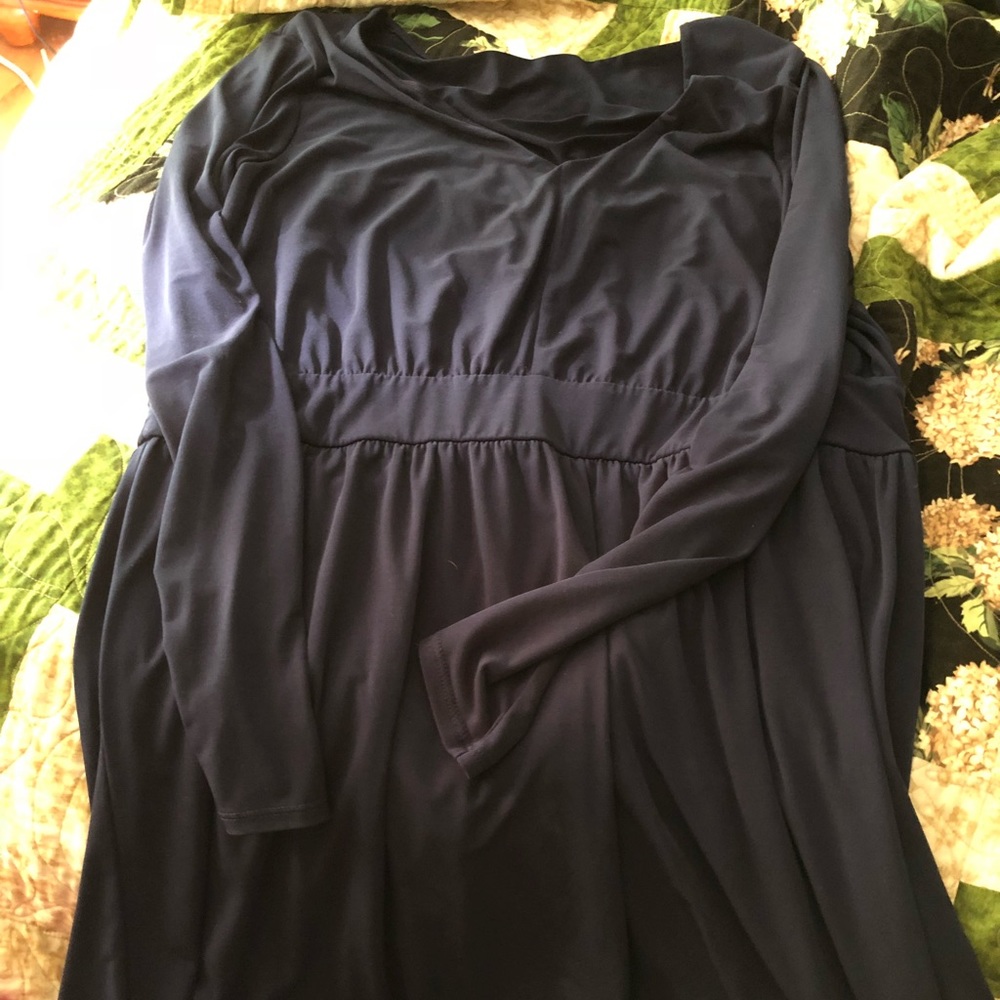 Charming Charlie Dress Navy XL